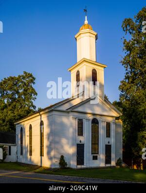 The Hill Church Willington Common Historic District   Willington , Connecticut, USA Stockfoto