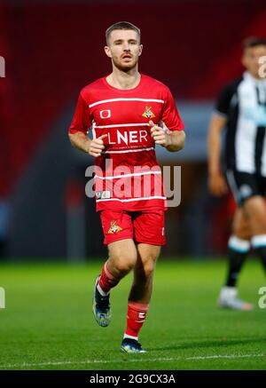 Doncaster, England, 23. Juli 2021. Doncaster Rovers während des Vorsaison Freundschaftsspiel im Keepmoat Stadium, Doncaster. Bildnachweis sollte lauten: Lynne Cameron / Sportimage Stockfoto