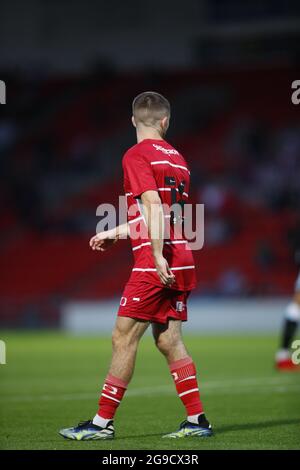 Doncaster, England, 23. Juli 2021. Doncaster Rovers während des Vorsaison Freundschaftsspiel im Keepmoat Stadium, Doncaster. Bildnachweis sollte lauten: Lynne Cameron / Sportimage Stockfoto