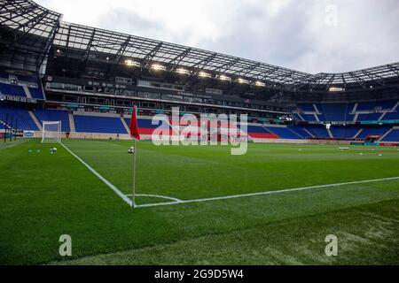 Harrison, Usa. Juli 2021. Innenansicht der Arena beim Spiel der NJ/NY Gotham F.C gegen Chicago Red Stars in der Red Bull Arena in Harrison, New Jersey Quelle: SPP Sport Press Foto. /Alamy Live News Stockfoto