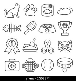 Lineare Fenstersymbol - Vektor-Symbol oder logo Stock Vektor