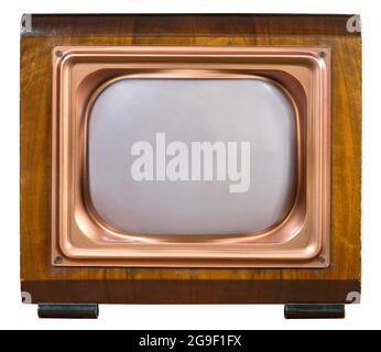 Broadcast, Fernsehen, Fernseher, Philco, kleine Tischeinheit, BILDSCHIRM, ADDITIONAL-RIGHTS-CLEARANCE-INFO-NOT-AVAILABLE Stockfoto