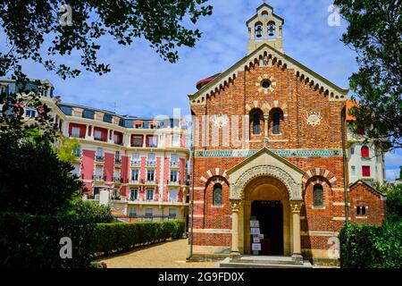 Frankreich, Pyrénées-Atlantiques (64), Biarritz, Kaiserliche Kapelle Notre-Dame-de-Guadalupe Stockfoto