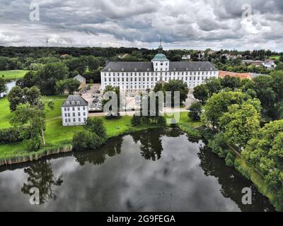 Schloss Gottorf in Schleswig-Stadt, Deutschland. Schleswig-Holstein, Deutschland. Stockfoto