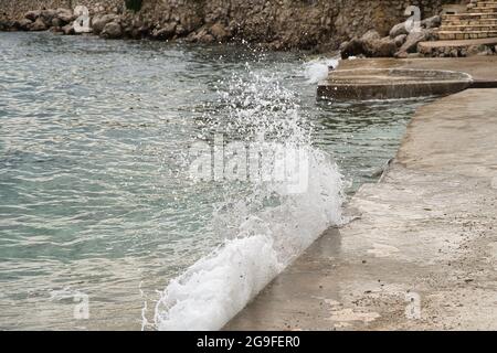 Urlaub Details in Kroatien Stockfoto