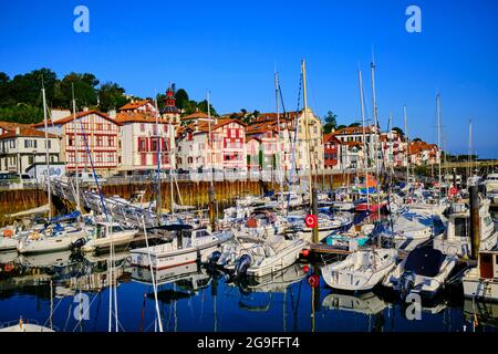 Frankreich, Pyrénées-Atlantiques (64), Baskenland, Ciboure Stockfoto