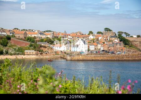 Crail Village und Hafen, East Neuk of Fife, Schottland Stockfoto