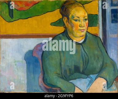 Paul Gauguin, Madame Roulin (Augustine Alix Roulin), Porträtmalerei, 1888 Stockfoto