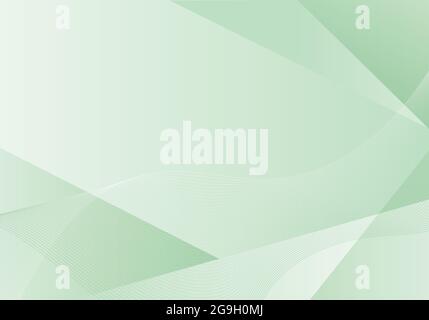 Abstrakter Vektorhintergrund mit hellgrüner Farbe. Stockfoto