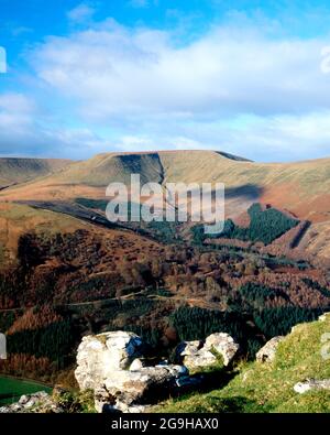 Waun von Rydd Bryniau Gleision, Brecon Beacons National Park, Powys, Wales. Stockfoto