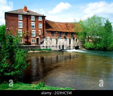 The Old Mill, Harnham, Salisbury, Wiltshire, England. Stockfoto