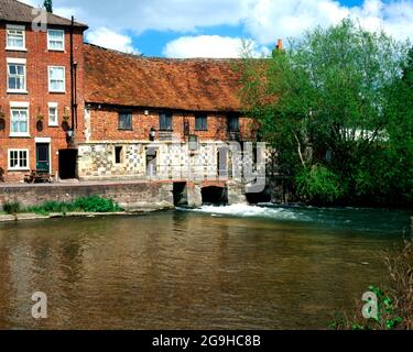 The Old Mill, Harnham, Salisbury, Wiltshire, England. Stockfoto