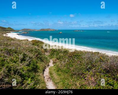 Great Bay, St. Martin's, Isles of Scilly, Cornwall, England, VEREINIGTES KÖNIGREICH. Stockfoto