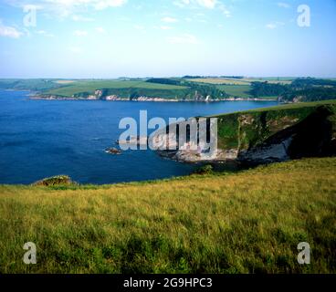 Erme-Mündung in der Nähe von Bigbury on Sea, South Hams, Devon. Stockfoto