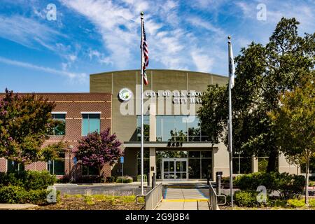 Rathaus in Elk Grove California ein Schlafzimmer in der Nähe von Sacramento California Stockfoto