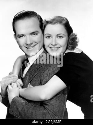 Eric Linden, Cecilia Parker, Publicity Portrait for the Film, 'A Family Affair', MGM, 1937 Stockfoto