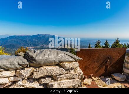 Italien Venetien Monte Grappa - Monte Palon Stockfoto