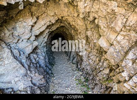 Italien Venetien Monte Grappa - Monte Palon Stockfoto