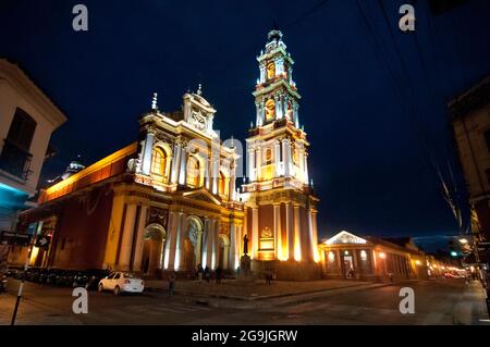 Basílica Menor y Convento de San Francisco, Salta, Argentinien Stockfoto