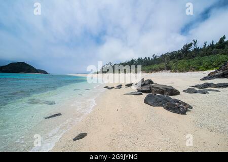 Furuzamami Beach, Zamami Island, Kerama Islands, Okinawa, Japan Stockfoto