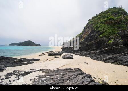 Furuzamami Beach, Zamami Island, Kerama Islands, Okinawa, Japan Stockfoto