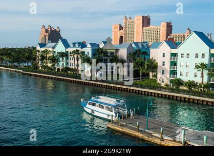 Hotel Atlantis in Paradise Island, Nassau, New Providence, Bahamas, Karibik Stockfoto