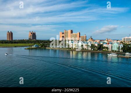 Hotel Atlantis in Paradise Island, Nassau, New Providence, Bahamas, Karibik Stockfoto