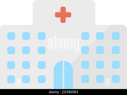 Vektorsymbole für Krankenhaus, Klinik Stock Vektor