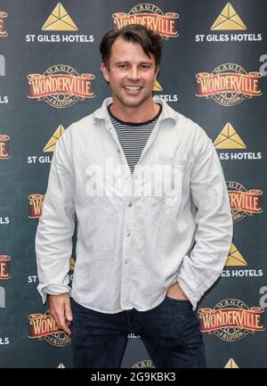 London, Großbritannien. Juli 2021. Neil McDermott nimmt an einer Gala-Aufführung von Wonderville im Palace Theatre in London Teil. (Foto von Brett Cove/SOPA Images/Sipa USA) Quelle: SIPA USA/Alamy Live News Stockfoto