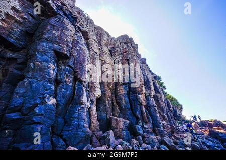 Nice Ganh Yen Cap in der Provinz Quang Ngai in Zentralvietnam Stockfoto