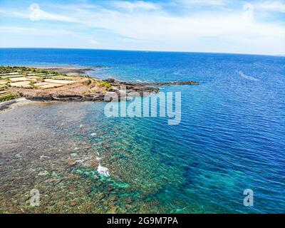 Nice Ganh Yen Cap in der Provinz Quang Ngai in Zentralvietnam Stockfoto