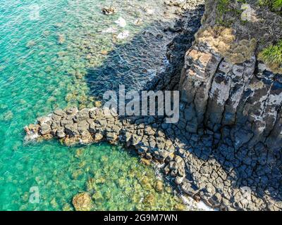 Nice Ganh Yen Cap in der Provinz Quang Ngai in Zentralvietnam Stockfoto