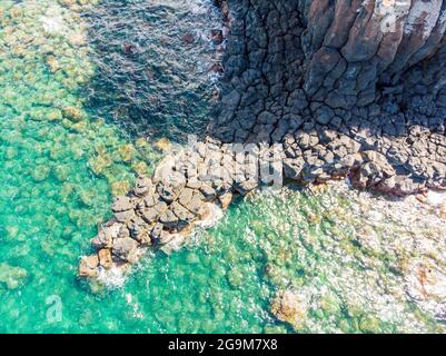 Nice Ganh Yen Cap in der Provinz Quang Ngai in Zentralvietnam Stockfoto