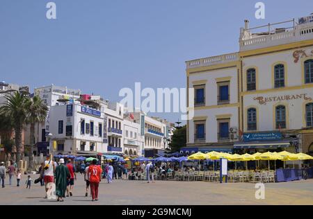 Szenen des täglichen Lebens in der Medina, Essaouira, MA Stockfoto