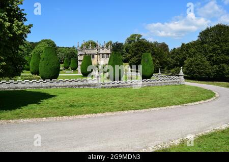 Lanhydrock Estate, 160721 Stockfoto