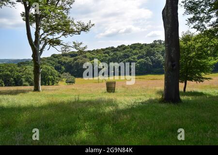 Lanhydrock Estate, 160721 Stockfoto