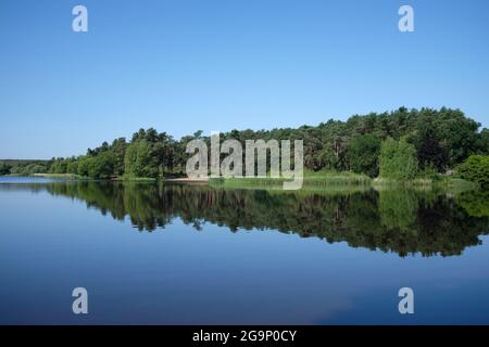 Frensham Little Pond Stockfoto