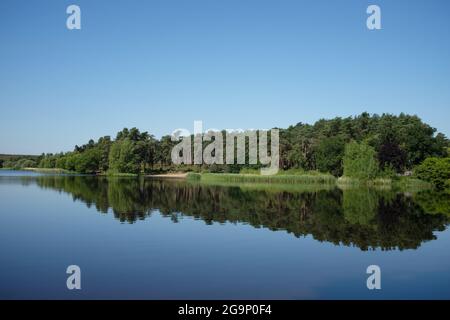 Frensham Little Pond Stockfoto