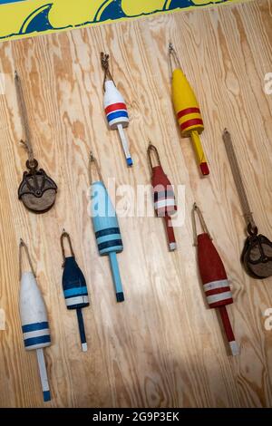 Das Margaritaville Resort Times Square ist ein Hotel von Jimmy Buffett in New York City, USA Stockfoto