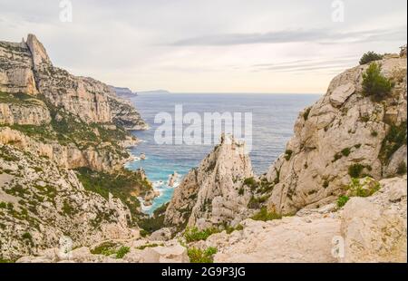 Dezember 2019. Calanques Nationalpark, Südfrankreich. Quelle: Vuk Valcic / Alamy Stockfoto