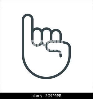 Pinky Versprechen Symbol Finger Vektor vertrauenswürdig schwören Zusammenarbeit Freundschaft. Pinky versprechen Emoji Stock Vektor