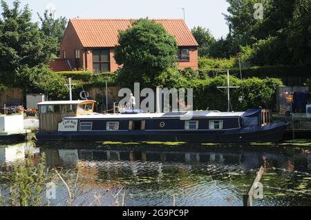 Boston Marina, Boston, Lincolnshire Stockfoto