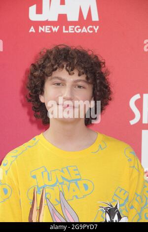 August Maturo 07/12/2021 die Weltpremiere von ?Pace Jam: A New Legacy·im La Live Regal Cinemas in Los Angeles, CA Foto von Izumi Hasegawa / HNW/PictureLux Stockfoto