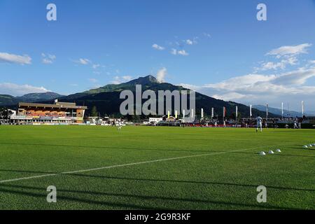 07/27/2021, Koasastadion, St. Johann, Testspiel 1.FSV FSV FSV Mainz 05 vs Gaziantep FK, in der Bildübersicht des Stadions Stockfoto