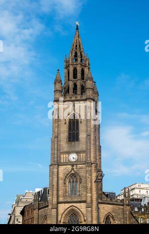 Die Kirche unserer Lieben Frau und des Heiligen Nikolaus, die anglikanische Pfarrkirche von Liverpool. Stockfoto