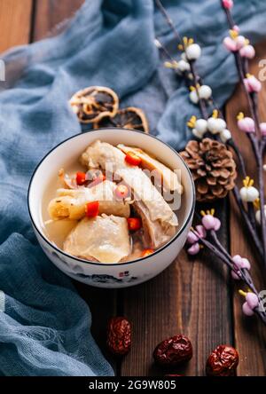 HD-Food-Fotografie Traditionelles chinesisches Essen Stockfoto