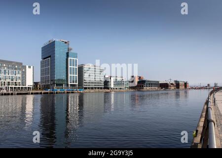 Belfast Waterfront, Nordirland Stockfoto