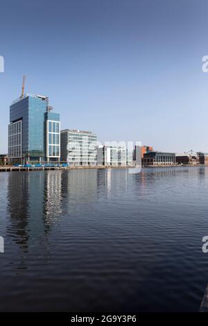 Belfast Waterfront, Nordirland Stockfoto