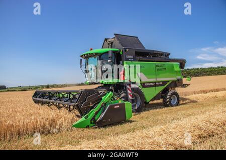 Mähdrescher Duetz-Fahr 6090 HTS Stockfoto