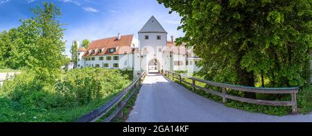 Deutschland, Bayern, Allgäu, Mindelheim, Schloss Mindelburg Stockfoto